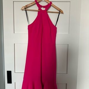 VINCE CAMUTO Pink Halter Dress
